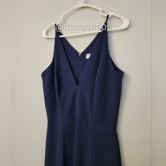 Dress the Population Iris Slit Crepe Gown - Picture 4 of 8